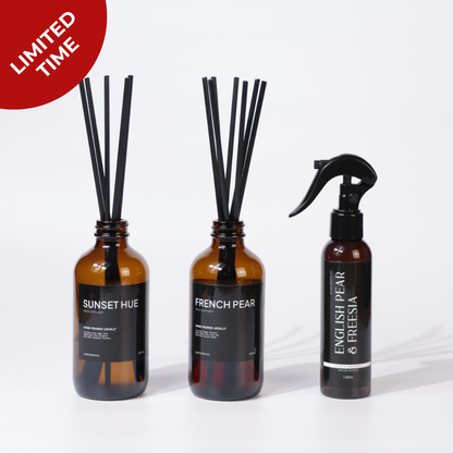 REED DIFFUSER BUNDLE - FREE ROOM SPRAY