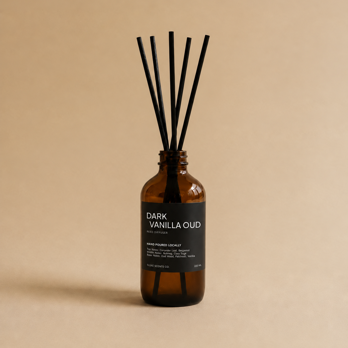 REED DIFFUSER - DARK VANILLA OUD