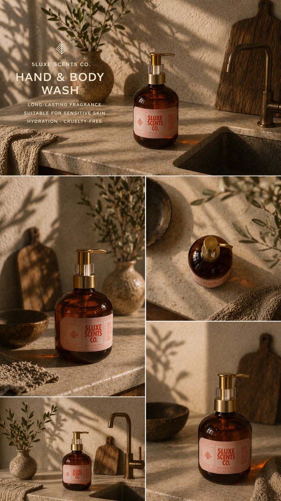 HAND & BODY WASH - SAGE + DRIFTWOOD